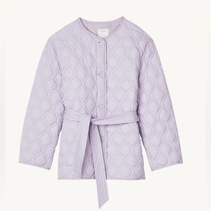 Sandro
Rayja Quilted Belted Jacket